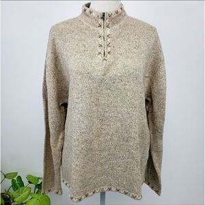Woolrich Quarter Zip Sweater Woman's Size XL